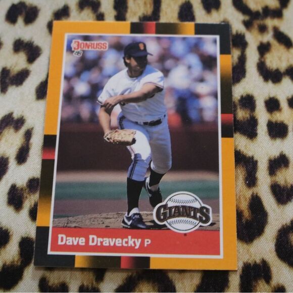 Dave Dravecky #135 Baseball Card - Picture 1 of 2